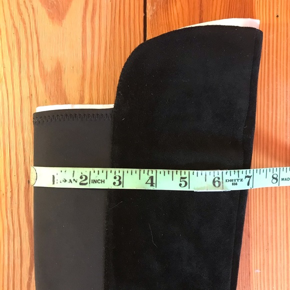 Betsey Johnson Black Knee-high Boots, EUC, 7.5 - Picture 13 of 16